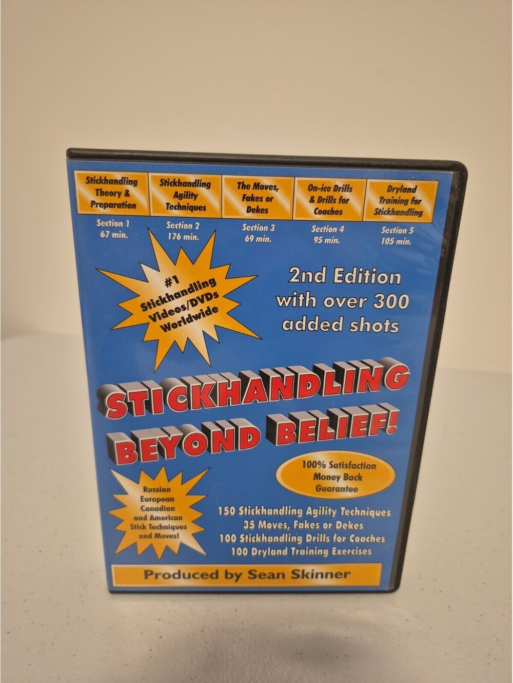Stickhandling Beyond Belief! 2nd Ed DVD 2003 5-Disc Set w Booklet Sean Skinner